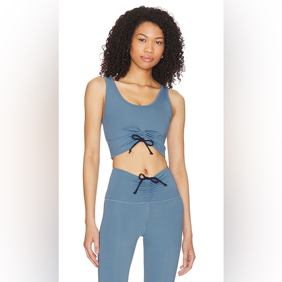 Strut This Pants - Strut This Blue Ruched Set | Activewear Matching Set | Alo, Set Active, Splits59